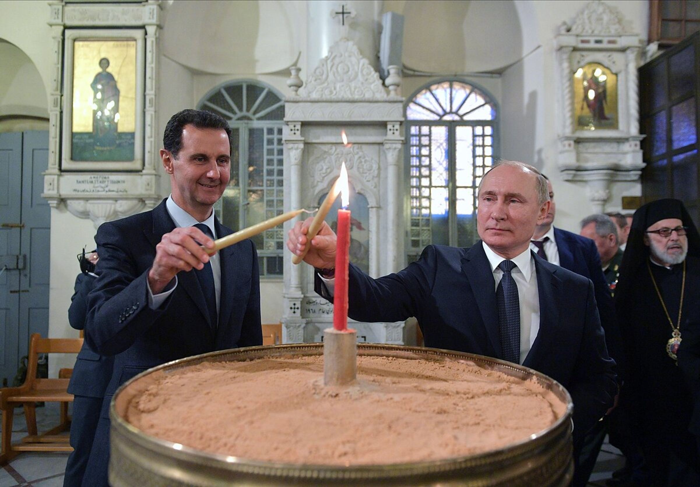 “We will pursue war criminals and demand their extradition from the countries they fled to”, Al-Sharaa promised