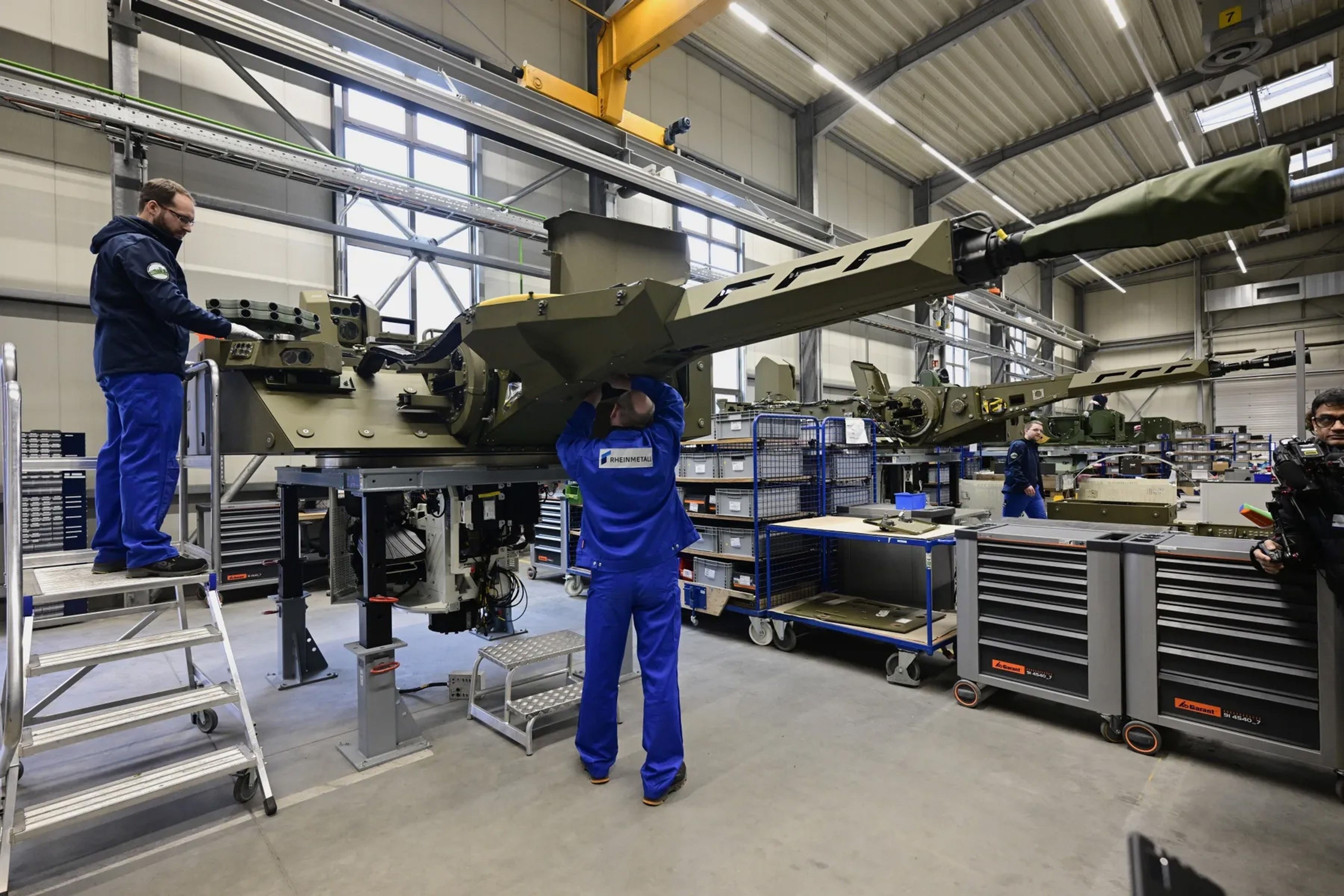 Rheinmetall plant, Germany