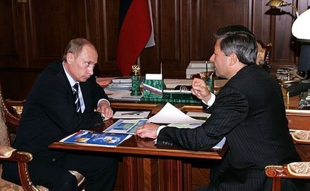 Путин и Леонид Рейман