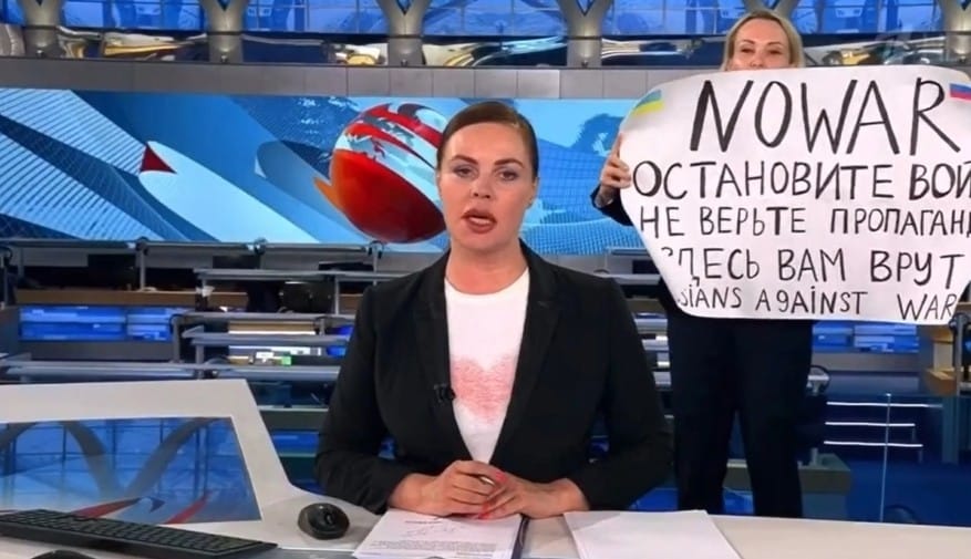 Marina Ovsyannikova’s ex-colleagues on Channel One get a pay raise of 20% – Faridaily