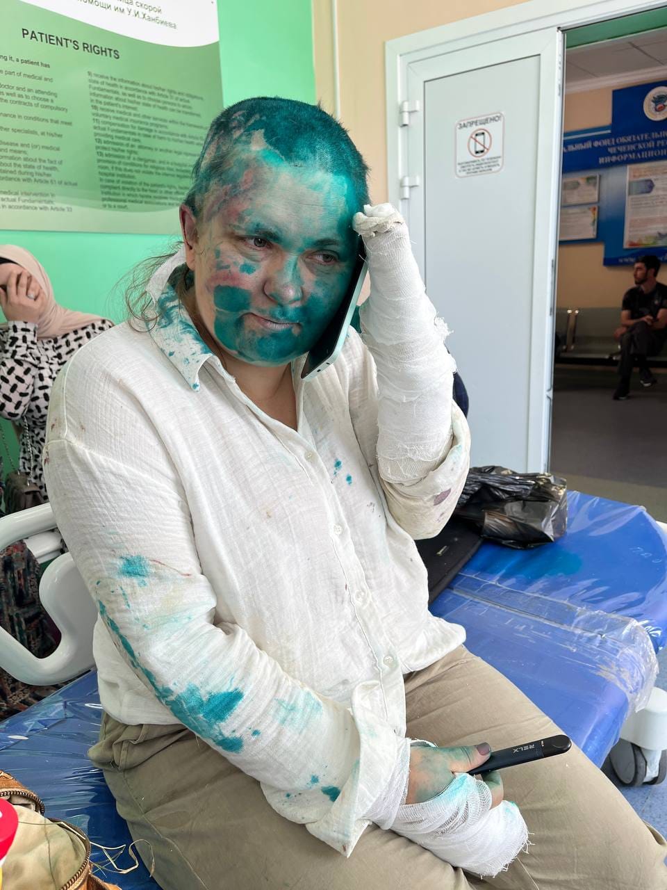 Novaya Gazeta journalist Elena Milashina and lawyer Alexander Nemov assaulted in Chechnya