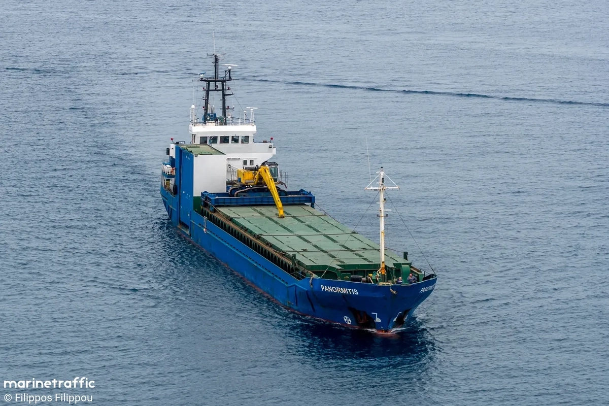 The cargo ship PANORMITIS