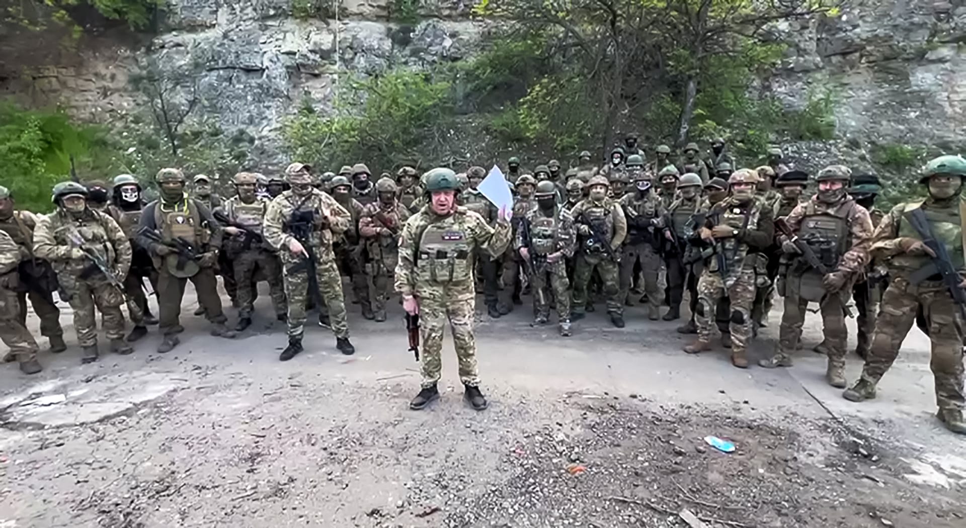 ЧВК Вагнера объявила о приостановке набора наемников